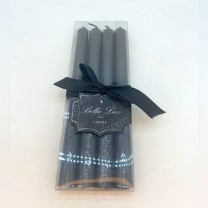 Set of 4 black Candles